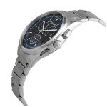 Đồng Hồ Nam Calvin Klein CK Completion Chronograph Quartz Black Dial Watch Kam27141 Màu Bạc Đen