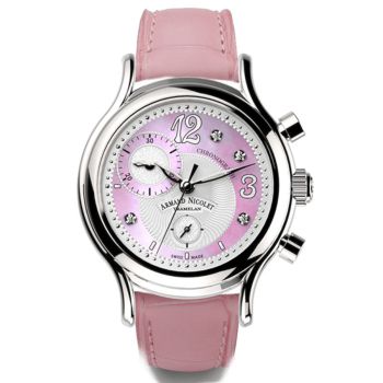 Đồng Hồ Nữ Armand Nicolet AL3 A884AAA-AS-P882RS8 38.5mm Màu Bạc Hồng