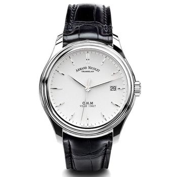 Đồng Hồ Nam Armand Nicolet L15 A780AAA-AG-PI0780NA 39mm Màu Trắng Bạc