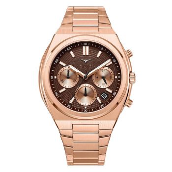 Đồng Hồ Nam Zinvo Rival Chrono Gold  42mm Màu Vàng Hồng