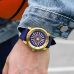 Đồng Hồ Nam Zinvo Blade Volt Màu Xanh Vàng