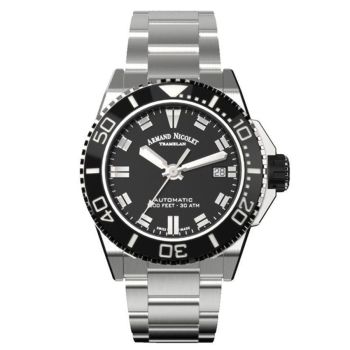 Đồng Hồ Nam Armand Nicolet JS9-41 A481AGN-NR-MA2481AA 41mm Màu Đen Bạc