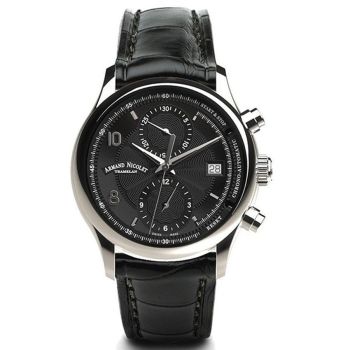 Đồng Hồ Nam Armand Nicolet M02-4 A844AAA-NR-P840NR2 42mm Màu Đen Bạc