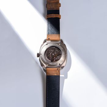 Đồng Hồ Nam Briston Streamliner Skeleton Khaki Steel 211042.SPK.SK.5.BR Màu Nâu