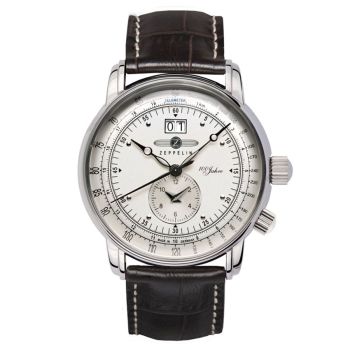 Đồng Hồ Nam Zeppelin 100 Jahre ED. 1 76401 Màu Bạc Nâu