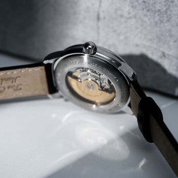 Đồng Hồ Nam Zeppelin New Captain's Line 86525 Màu Bạc Nâu