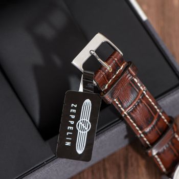 Đồng Hồ Nam Zeppelin Atlantic 84525 Màu Bạc Nâu