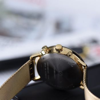 Đồng Hồ Nam Zeppelin LZ 129 Hindenburg Mondphase 7038M1 Màu Vàng