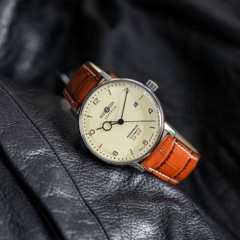 Đồng Hồ Nam Zeppelin LZ 129 Hindenburg ED. 1 80625 Màu Bạc Nâu