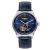 Đồng Hồ Nam Zeppelin Flatline 73643 Màu Xanh Bạc