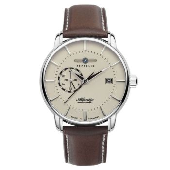 Đồng Hồ Nam Zeppelin Atlantic 84705 Màu Bạc Nâu