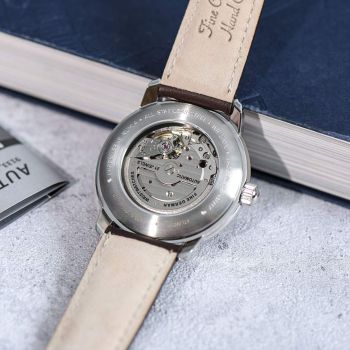 Đồng Hồ Nam Zeppelin Atlantic 84705 Màu Bạc Nâu