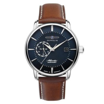 Đồng Hồ Nam Zeppelin Atlantic 84703 Màu Bạc Nâu