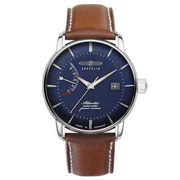 Đồng Hồ Nam Zeppelin Atlantic 84623 Màu Bạc Nâu