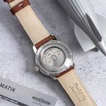 Đồng Hồ Nam Zeppelin Atlantic 84623 Màu Bạc Nâu