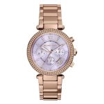 Đồng Hồ Nữ Michael Kors Parker Purple Watch 39mm Mk6169 Màu Vàng Hồng