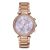 Đồng Hồ Nữ Michael Kors Parker Purple Watch 39mm Mk6169 Màu Vàng Hồng