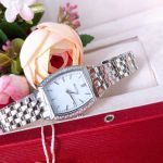 Đồng Hồ Nữ Bulova Diamond Accent Gallery Women's Watch 96R196 Màu Bạc