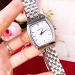 Đồng Hồ Nữ Bulova Diamond Accent Gallery Women's Watch 96R196 Màu Bạc