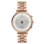 Đồng Hồ Nữ Fossil Hybrid Dây Thép Không Gỉ FTW7012 Màu Vàng Hồng