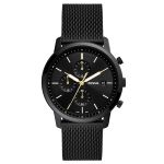 Đồng Hồ Nam Fossil Minimalist FS5943 Dây Thép Không Gỉ Màu Đen