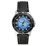 Đồng Hồ Nam Fossil Blue FS5960 Dây Da Màu Đen