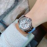 Đồng Hồ Nữ Guess Limelight U1053L5 Màu Xanh Bạc