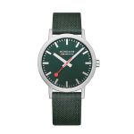 Đồng Hồ Nam Mondaine Classic Forest Green Watch A660.30360.60SBF - 40mm Màu Xanh Xám