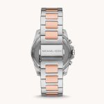 Đồng Hồ Nam Michael Kors MK Alek Chronograph Two-Tone Stainless Steel Watch MK8902 Màu Bạc - Vàng Hồng