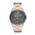 Đồng Hồ Nam Michael Kors MK Alek Chronograph Two-Tone Stainless Steel Watch MK8902 Màu Bạc - Vàng Hồng