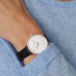 Đồng Hồ Nữ Michael Kors MK2835 Dây Da 32mm Màu Đen Trắng