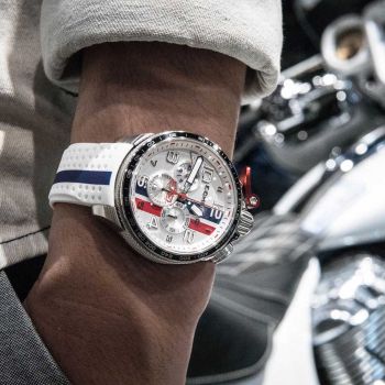 Đồng Hồ Nam Bomberg Bolt-68 Racing Navy Blue Stripe BS45CHSP.059-4.10 - 45mm Phối Màu