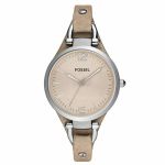 Đồng Hồ Nữ Fossil Georgia 32mm ES2830 Màu Nâu Bạc