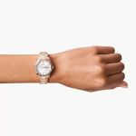 Đồng Hồ Nữ Fossil Scarlette ES5200 Màu Bạc/ Vàng Hồng