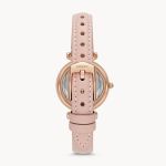 Đồng Hồ Nữ Fossil Carlie ES5268 Màu Trắng Xà Cừ/ Vàng Hồng