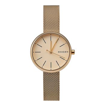 Đồng Hồ Nữ Skagen Watch Signatur SKW2614 Màu Vàng Gold