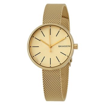 Đồng Hồ Nữ Skagen Watch Signatur SKW2614 Màu Vàng Gold