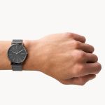 Đồng Hồ Nam Skagen Signatur Gray Steel Mesh Watch SKW6577 Màu Bạc