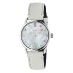 Đồng Hồ Nữ Gucci G-Timeless Watch 29mm YA126597 Màu Trắng