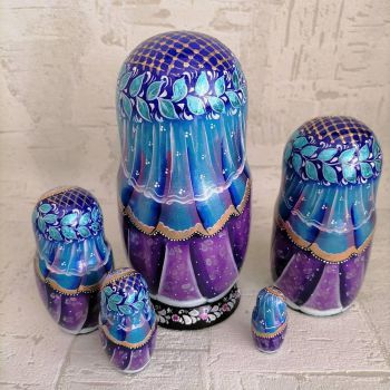 Búp bê Nga Matroska - 5 Em bé mùa đông