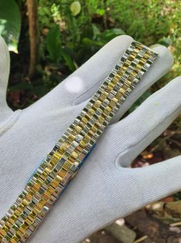 DAY27 dây kim loại đồng hồ màu demi thép size 20( Đầy đủ các size)