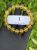 Vòng Hổ Phách Nga hạt tròn màu vàng trong suốt đẹp VHP120122-01