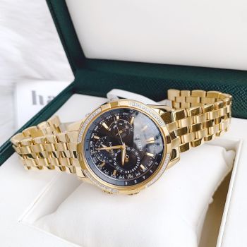 Đồng hồ Citizen Eco-Drive Calendrier Men's Diamond Accent Day/Date  Watch BU2082-56E