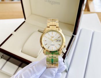 Đồng hồ Seiko 5 AUTOMATIC MEN'S WATCH FULL GOLD #SNKK74K1