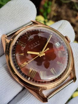 Đồng hồ Poljot 30 chân kính mặt huyết hiếm có