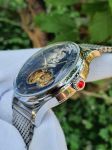 Đồng hồ Nga Tổng thống 6500150-DKL măt xanh vỏ thép dây kim loại
