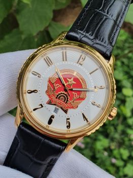 Đồng hồ Quốc Huy Việt Nam sản xuất bởi nhà máy Poljot 252QH138
