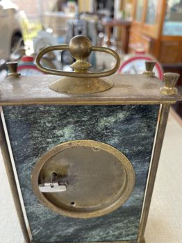 Đồng hồ decor để bàn - Đồng hồ Molnija đá tự nhiên cơ cót