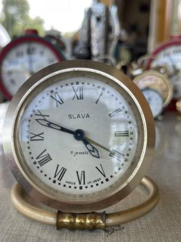 Đồng hồ để bàn chạy cơ Slava Liên Xô