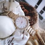 Đồng hồ CITIZEN Silhouette Crystal Rose Gold Ladies Watch FE7043-55A